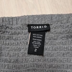 torrid Tops - Torrid Cinch Front Babydoll Tank Top torrid Tops - Torrid Cinch Front Babydoll Tank Top